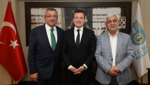 CHP İstanbul Milletvekili Engin Altay, Silivri Belediye Başkanı Bora Balcıoğlu'nu Ziyaret Etti