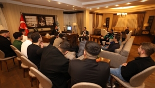 CHP Silivri Gençlik Kolları'ndan Belediye Başkanı Bora Balcıoğlu'na Ziyaret