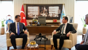 İmamoğlu'ndan Balcıoğlu'na Tebrik Ziyareti: "Silivri İçin Büyük İş Birliği ve Kapsamlı Projeler Vaadi!"