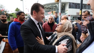 Silivri Belediye Başkanı Bora Balcıoğlu, Alibey Mahallesi'ndeki Esnafları Ziyaret Etti