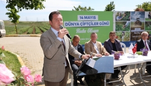 Silivri'de 14 Mayıs Dünya Çiftçiler Günü Kutlamaları Zeytin Fidanlarıyla Anlam Buldu