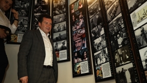 Başkan Balcıoğlu "Fotoğrafçılık ve Yeşilçam Sergi Evi"ni Ziyaret Etti