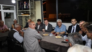 Başkan Bora Balcıoğlu Yolçatı Mahallesi'nde Halkla Buluştu