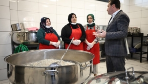 Silivri Belediye Başkanı Balcıoğlu Eryap Aşevi'ni Ziyaret Etti