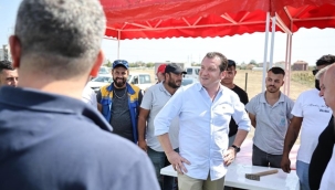 Başkan Balcıoğlu, 19. Kavaklı Yenici Mehmet Yağlı Güreşleri Öncesi Hazırlıkları İnceledi