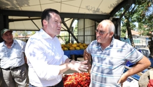 Başkan Balcıoğlu, 40. Domates Festivali Hazırlıklarını İnceledi