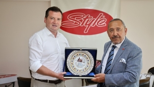 Başkan Balcıoğlu'ndan Bayramlar Brode Fabrikasına Ziyaret