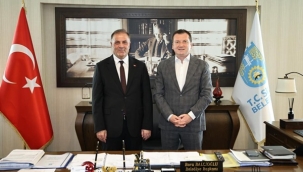 Silivri Belediye Başkanı Bora Balcıoğlu, İBB Meclis Başkanvekili Nuri Aslan'ı Makamında Ağırladı