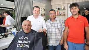 Silivri Belediye Başkanı Bora Balcıoğlu Kuaför Esnafını Ziyaret Etti