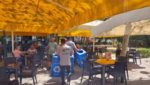 Silivri Belediyesi Sahil Çay Bahçelerine Yeni Geri Dönüşüm Kutuları Yerleştiriyor