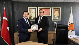 Başkan Balcıoğlu, AK Parti İlçe Başkanlığını Ziyaret Etti