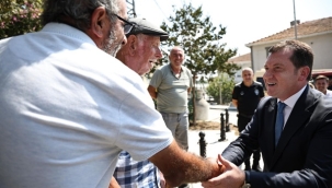 Başkan Balcıoğlu, Gazitepe'de İlk Ayçiçek Hasat Şenliği Hazırlıklarını İnceledi