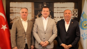 Başkan Balcıoğlu, İBB Meclis Üyeleri Mehmet Tuncer ve Kadri Sancaktar'ı Misafir Etti