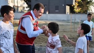 Başkan Balcıoğlu, Kavaklı ve Cumhuriyet Mahallelerinde Süren Park Yapım Çalışmalarını İnceledi