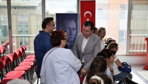 Başkan Balcıoğlu'ndan Cumhuriyet Halk Partisi Silivri İlçe Başkanlığı'na Ziyaret