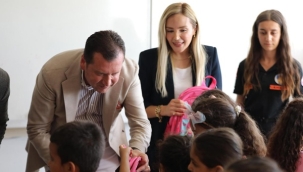 Başkan Balcıoğlu'ndan Hatay'daki Çocuklara Çanta ve Kırtasiye Desteği