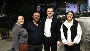 Başkan Balcıoğlu Silivri Sahili'nde Vatandaşlarla Buluştu