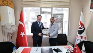 Başkan Balcıoğlu Zafer Partisi İlçe Başkanlığını Ziyaret Etti