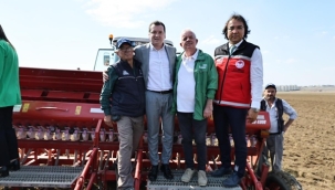 Kanola Tohumu Dağıtımı Programı Kapsamında 570 Torba Kanola Dağıtıldı