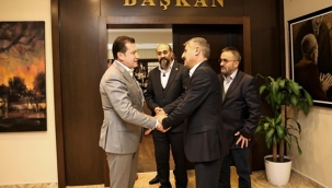 Yeniden Refah Partisi Silivri İlçe Başkanı Ömer Hakverdi, Başkan Balcıoğlu'nu Ziyaret Etti