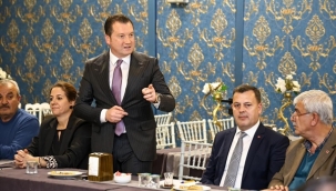 Başkan Balcıoğlu, Yöre Dernek Başkanları ile Bir Araya Geldi