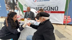 Silivri Belediyesi, Diyabet Günü'nde Ücretsiz Şeker Ölçümü Hizmeti Sağladı