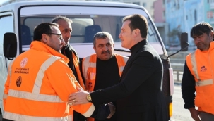 Başkan Balcıoğlu Asfalt Çalışmalarını Yerinde İnceledi