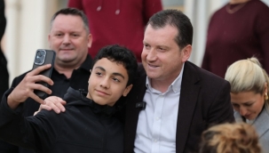 Başkan Balcıoğlu, Prof. Dr. Fuat Sezgin Fen Lisesi'ni Ziyaret Etti