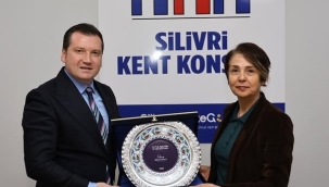 Başkan Balcıoğlu, Silivri Kent Konseyi Başkanı Nursel Erel'i Ziyaret Etti