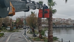 Silivri Belediyesi Kışa Hazırlık Çalışmalarına Devam Ediyor