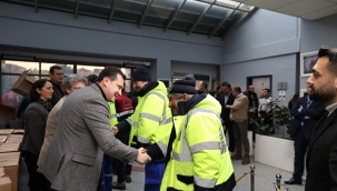 Bakan Balcıoğlu, Belediye Personellerinin Regaip Kandilini Kutladı