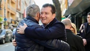 Başkan Bora Balcıoğlu, Karamustafa Caddesi'nde Vatandaşlarla Buluştu