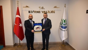 Başkan Yardımcısı Fatih Yavuz, Edirne Valisi Yunus Sezer'i Ziyaret Etti