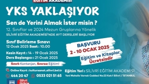 Silivri Belediyesi Eğitim Akademisi'nde Ücretsiz AYT Dersleri Başlıyor!
