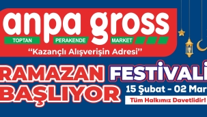 Anpa Gross, Ramazan Ayına Özel Büyük Kampanyasını Başlatıyor!