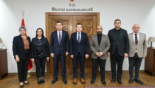 Başkan Balcıoğlu, Kaymakam Toğan'a Taziye Ziyareti Gerçekleştirdi