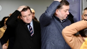 Başkan Balcıoğlu ve Kaymakam Toğan Deprem Tatbikatına Katıldı