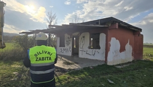 Silivri Belediyesi Metruk Bina Yıkımına Devam Ediyor