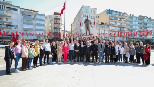Başkan Balcıoğlu, 14 Mart Tıp Bayramı Çelenk Sunma Törenine Katıldı