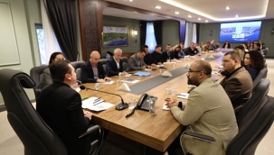 Başkan Balcıoğlu, Birim Müdürleriyle Değerlendirme Toplantısı Yaptı