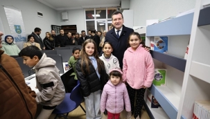 Başkan Balcıoğlu, Büyükkılıçlı Etüt Merkezi'ni Ziyaret Etti