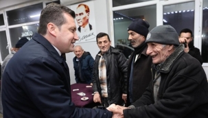 Başkan Balcıoğlu, Büyükkılıçlı Kahvesini Ziyaret Etti