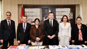 Başkan Balcıoğlu, Denetim Komisyonu Üyeleriyle Görüştü