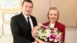 Başkan Balcıoğlu, Muhasebe Haftası'nda Simge Kandemir Kesen'i Ziyaret Etti