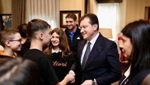 Başkan Balcıoğlu, Silivri Ortaokulu Öğrencileri Misafir Etti