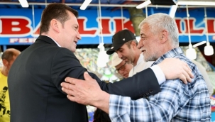 Başkan Bora Balcıoğlu Esnaf Ziyaretlerini Sürdürüyor!