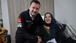 Başkan Balcıoğlu, depremin ardından EYKOM'da vatandaşlarla buluştu