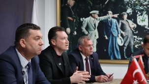 Başkan Balcıoğlu ve Kaymakam Toğan depremin ardından durum değerlendirmesinde bulundu