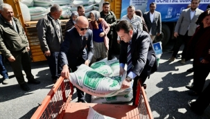 Sayalar Mahallesi'nde Gübre Dağıtım Töreni Gerçekleşti