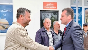 Başkan Balcıoğlu, Büyükkılıçlı'da Vatandaşlarla Buluştu